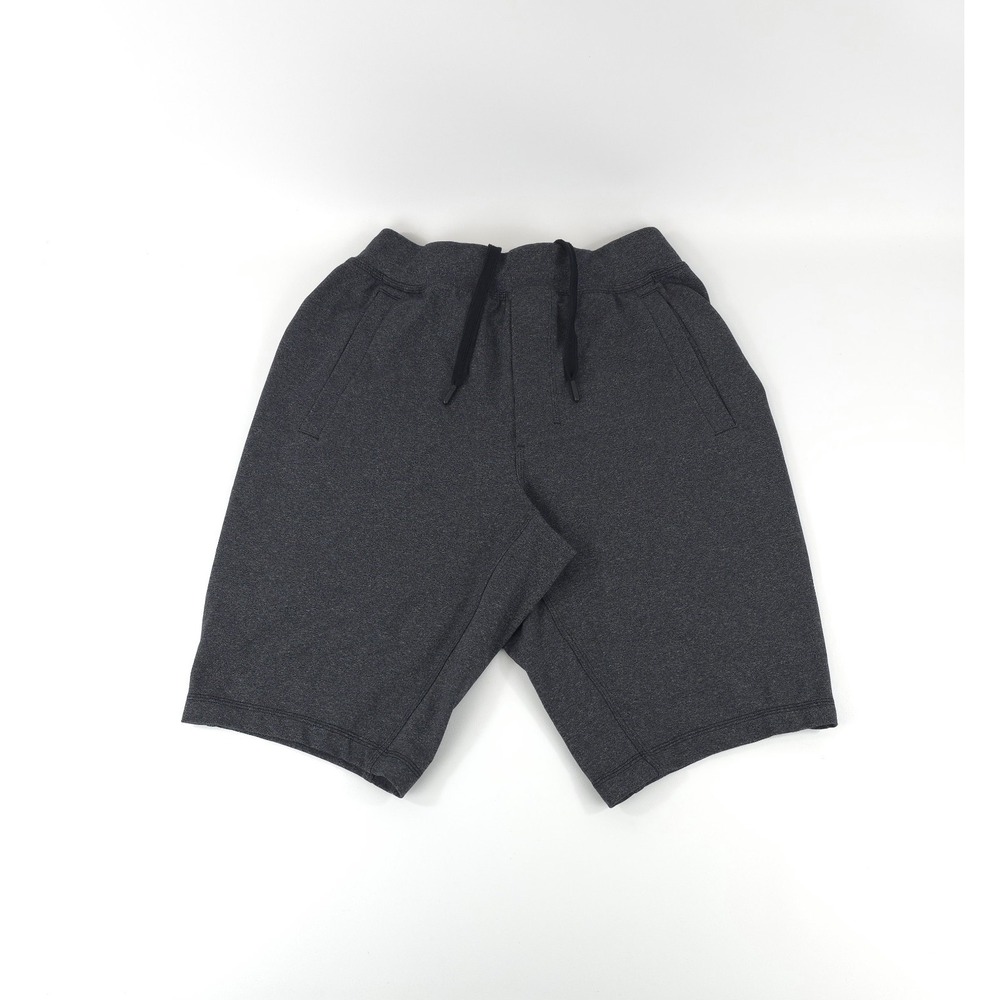 Lululemon Men's Shorts Size M Heathered Black Gray City Sweat Short  11in